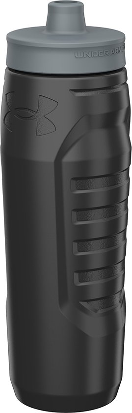 Under Armour Bidon Sideline Squeeze Black - 950 ML van Merkloos