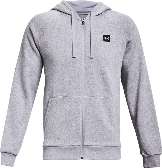 Under Armour Fleece Vest met Hoodie Light Grey van Under Armour
