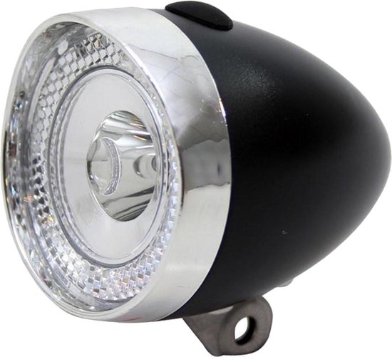 Union Voorlicht Retro Mini Led 7,5 X 6 Cm Batterij Zwart
