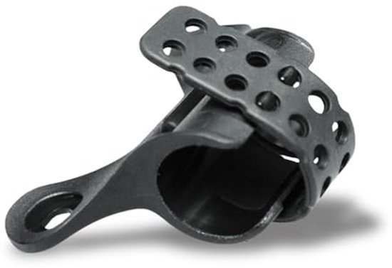 Unisex 2-punts fietspomp houder - Raceday, zwart, 1 maat