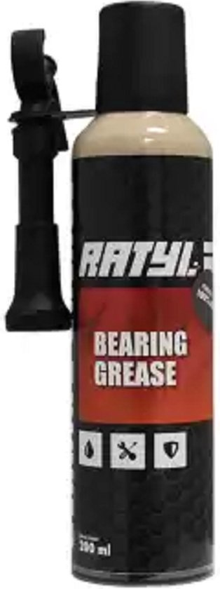 Universeel smeervet-Ratyl Bearing Grease-Ratyl Bearing Grease is bestand tegen (zout)water 200 ml-Met kwast van Universeel