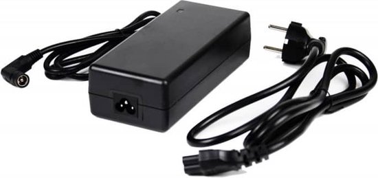 Universele acculader - Elektrische fietsoplader - 24V - 2A - met tulp stekker van PlusAccu