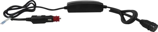 Universele acculader - Elektrische fietsoplader - 36V - 2A - met magnetische Rosenberger aansluiting van Merkloos