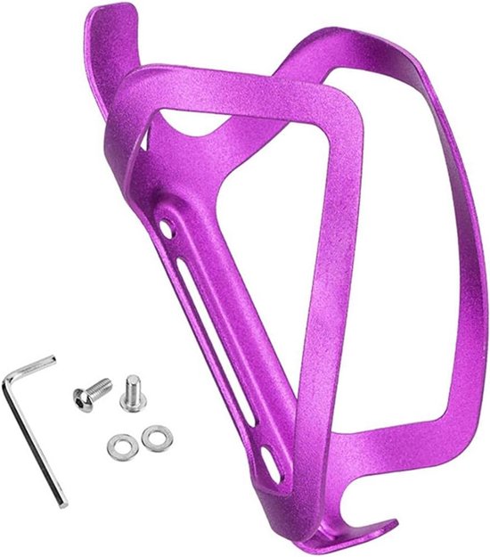 Universele Bidonhouder Fiets - Lichtgewicht Aluminium voor Racefiets & Mountainbike (Inclusief Montageonderdelen)
