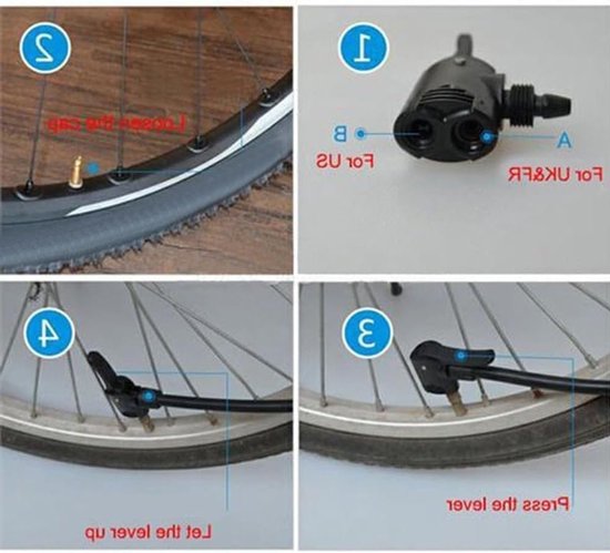 Universele Dubbele Ventieladapter Kit voor Fietspompen en Compressoren - Inclusief Sealing Ringen en Ventieladapter voor Fietsen en Motoren