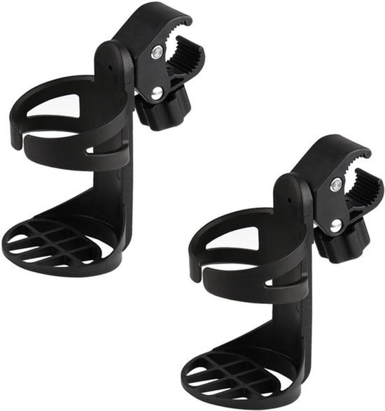 Universele fietswaterfleshouder Geschikt voor grote flessen, fietswaterfleshouders, bekerhouder, past op de meeste fietsen, 2-pack
