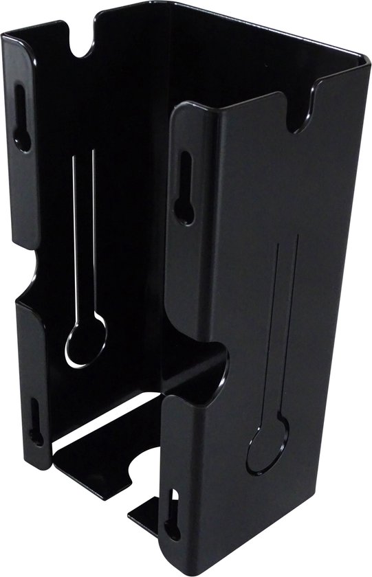 Universele laadhouder uit metaal - Maat L - zwart van Merkloos