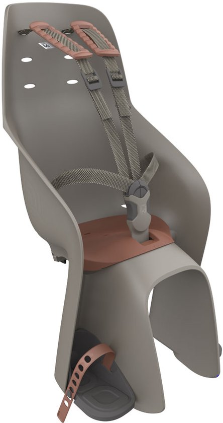 Urban Iki Achterzitje Fiets U-me MIK HD Suzume Grey/Kuriiro Brown van Urban Iki