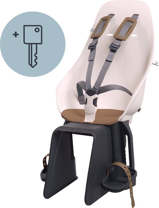 Urban Iki Fietsstoeltje Achter Ta–ke Dragermontage - Sakura Pink/ Kurumi Brown van Urban Iki