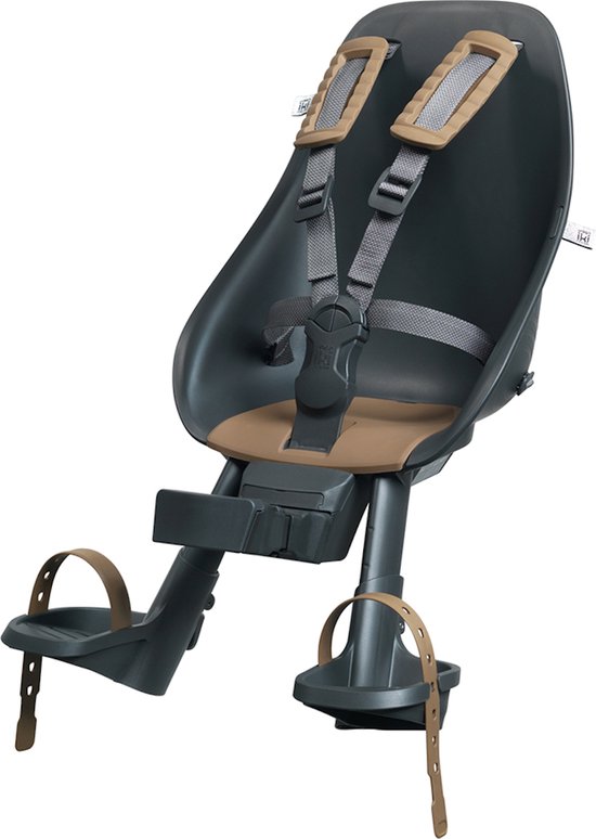 Urban Iki Fietsstoeltje Voor - Bincho Black/Kurumi Brown van Urban Iki