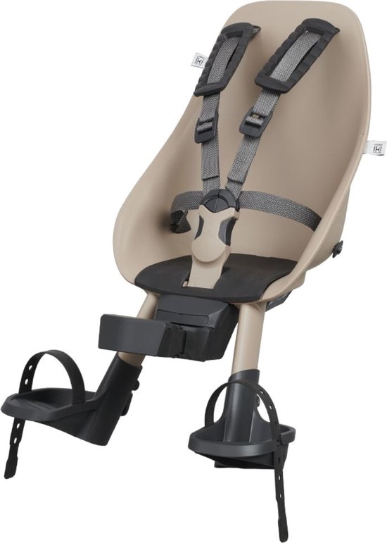 Urban Iki Fietsstoeltje Voor - Inaho Beige/ Bincho Black van Urban Iki