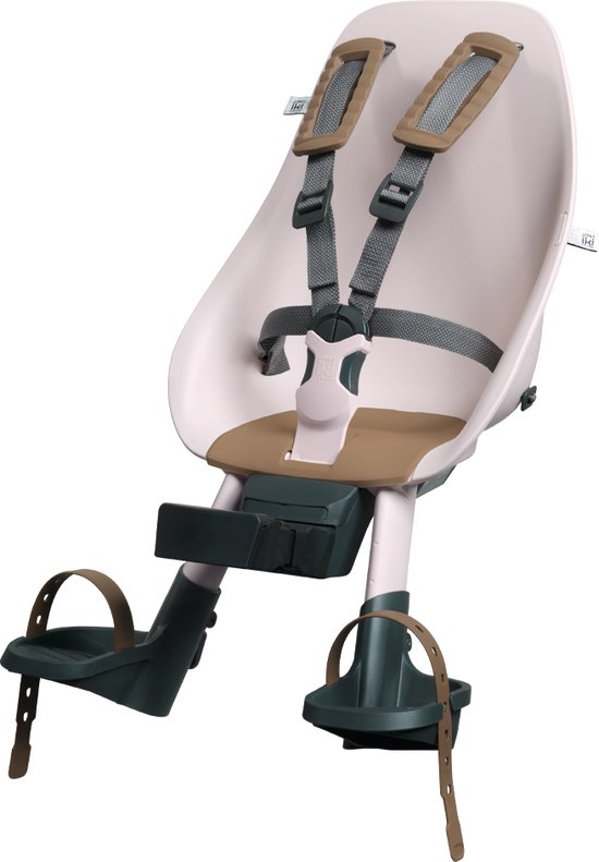 Urban Iki Fietsstoeltje Voor Ta–ke - Sakura Pink/ Kurumi Brown van Urban Iki