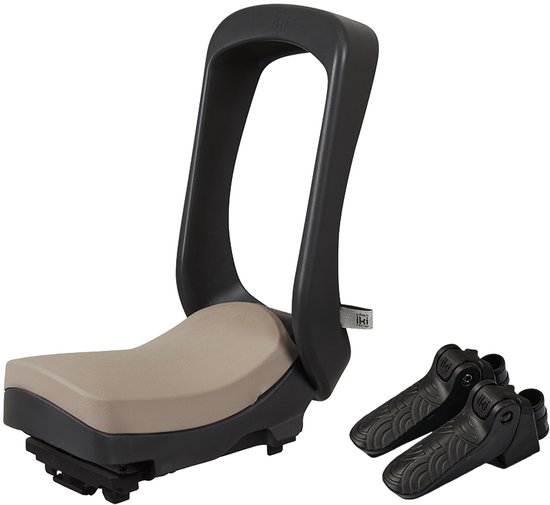 Urban Iki Junior Fietsstoeltje MIK HD - Bincho Black/Inaho Beige van Urban Iki