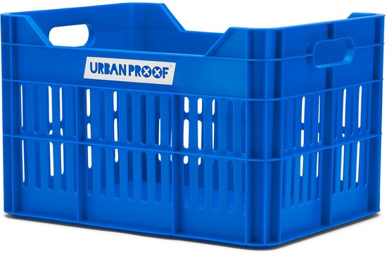 Urban Proof Click Fietskrat 30 Liter Gerecycled Kunststof Royal Blue van Urban Proof
