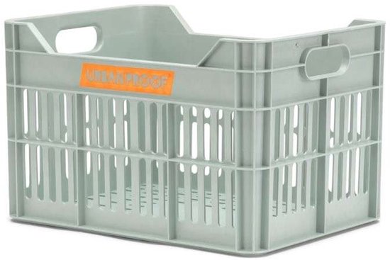 Urban Proof fietskrat 15L misty mint Recycled 30x22x19cm van Urban Proof