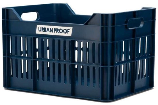 Urban Proof fietskrat 30L dark blue Recycled 40x30x25cm van Urban Proof