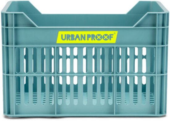 Urban Proof Junior fietskrat 15 Liter Gerecycled Kunststof Sky Blue van Urban Proof