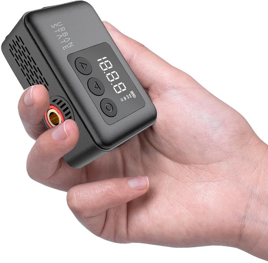 Urban State Nanopump - Mini elektrische fietspomp - mini luchtcompressor - fiets, scooter, bal - USB-C van Merkloos