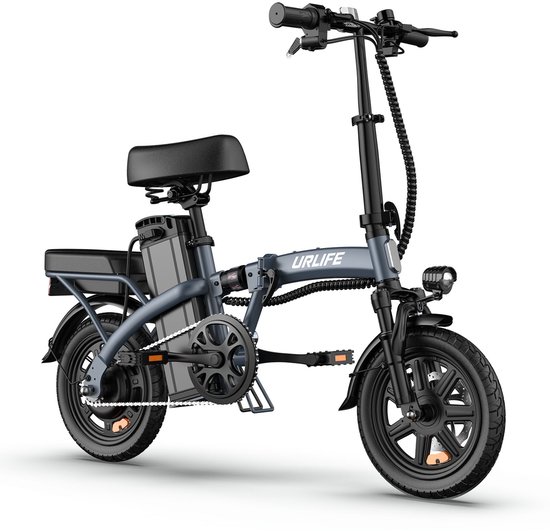 URLIFE F1L E-Bike - 14 inch - 40km actieradius - 250W motor - grijs