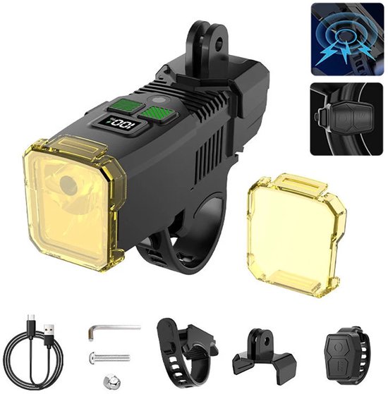 USB Rechargeable Super Bright Bicycle Front Headlight LED Bike Light Waterproof