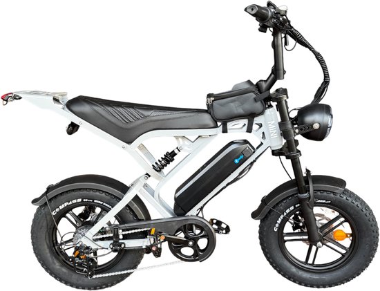 V20 Mini - Nardo Grijs - 468Wh - Elektrische Fatbike van Merkloos