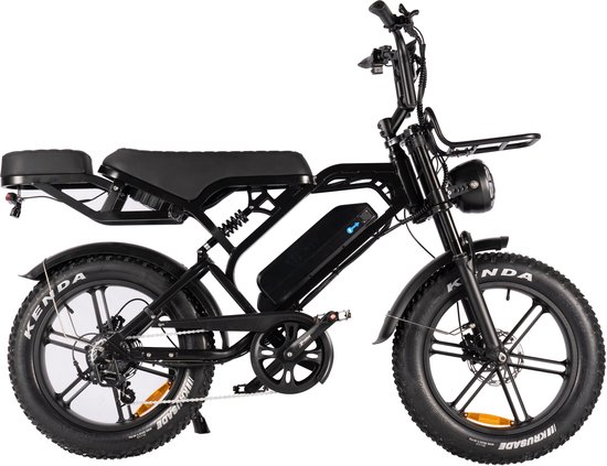 V20 PRO – Urban Fatbike – 20 inch – 60–80 km Actieradius – Hydraulische Remmen – LED-verlichting - Gratis Rijklaar Bezorgd van Merkloos