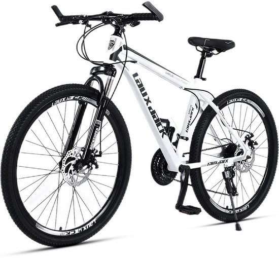 Vankel Mountainbike LAUXJACK 26 inch - voor volwassenen - 21-speed - wit