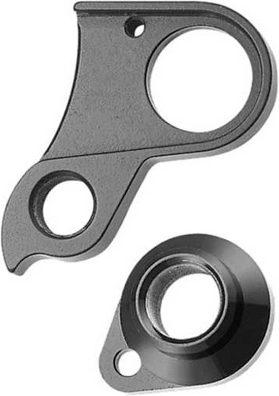 Var For Cube Derrailleurhangerset Zilver van Merkloos
