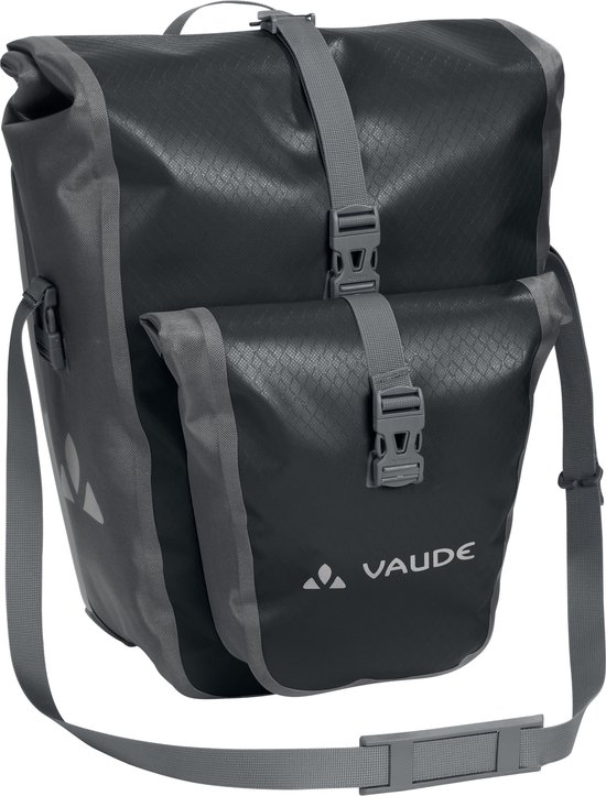 VAUDE - Aqua Back Plus Single - Black - Fietstas Achter - van Vaud