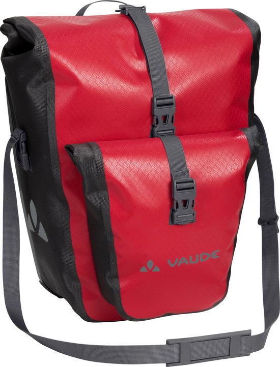 VAUDE - Aqua Back Plus Single - Red - Fietstas Achter - van Vaud