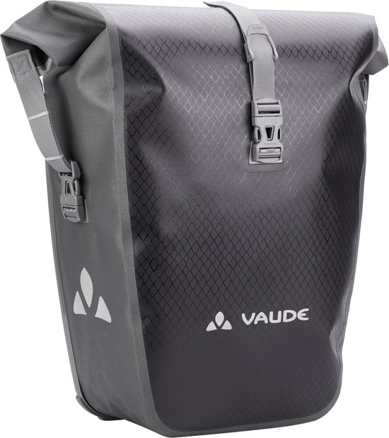 VAUDE - Aqua Back Single - Black - Fietstas Achter - van Vaud