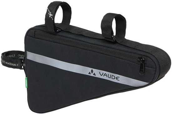 VAUDE / Frame Bag L / Fietstas / Frametas / Unisex / black / / >70% Recycled materiaal van VAUDE