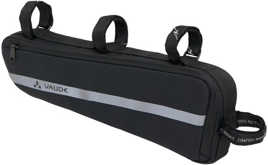 VAUDE / Frame Bag XL / Fietstas / Frametas / Unisex / black / / >70% Recycled materiaal van VAUDE