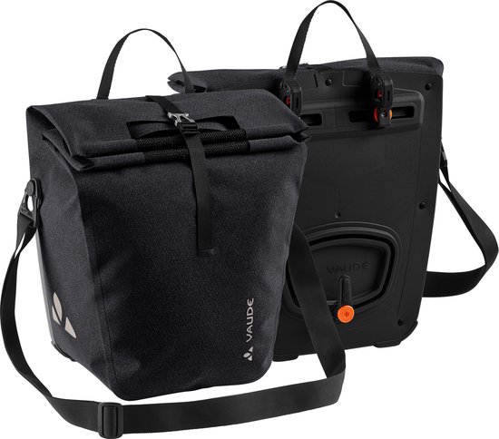 VAUDE - ReCycle Back - Black - Fietstas Achter - Greenshape van Vaud