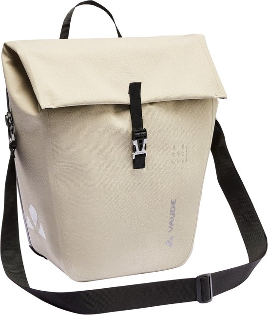 VAUDE - ReCycle Pro Single - Linen - Fietstas Achter - Greenshape van Vaud