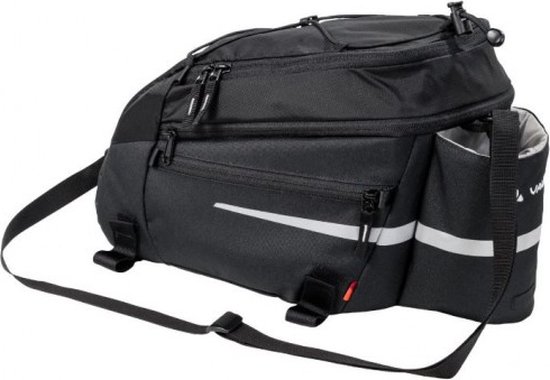 VAUDE - Silkroad L Luminum - Black - Fietstas Bagagedrager - Greenshape van Vaude