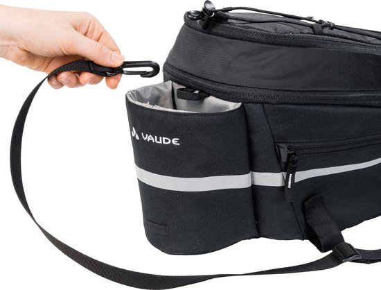 VAUDE - Silkroad L (Snap-it 2.0) - Black - Fietstas Bagagedrager - Greenshape van Vaud