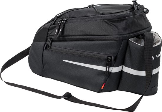VAUDE - Silkroad L (UniKlip) - Black - Fietstas Bagagedrager - Greenshape van Vaude