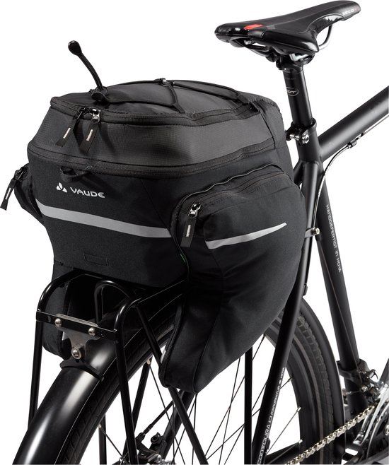 VAUDE - Silkroad Plus (Snap-it 2.0) - Black - Fietstas Bagagedrager - Greenshape van Vaud