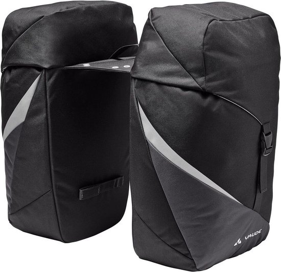 VAUDE - TwinRoadster - Black - Fietstas Achter - Greenshape van Vaud