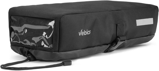 Vebics Accuhoes E-Bike/Electrische Fiets - Beschermhoes voor Bagagedrager Accu van Elektrische Fiets - Zwart van Vebics