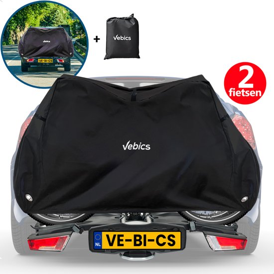 Vebics® Fietshoes voor 2 Fietsen Fietsendrager - Waterdicht - Elektrische fiets - Fietsbeschermhoes van Vebics