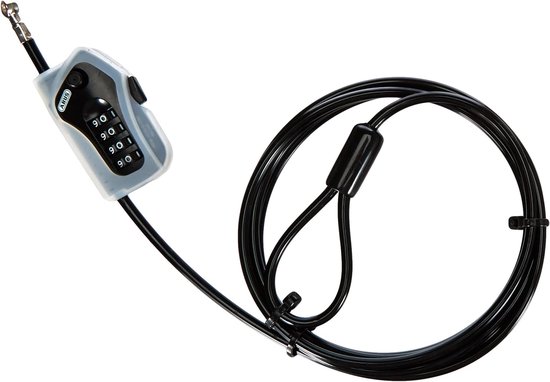 Veiligheid Kabelslot voor Sport- en Vrijetijdsapparatuur - 200cm Zwart van Master Lock