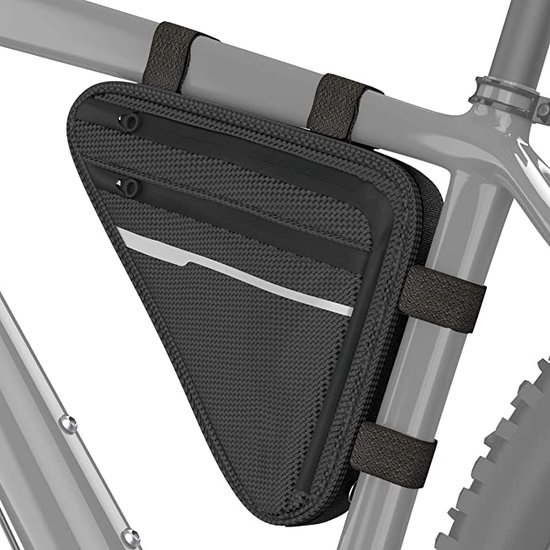 Velmia, Fietstas, frametas, waterdicht, gereedschapstas, MTB-frametas, fietstas voor fietsslot, mountainbike, driehoekige tas, m van Velmia