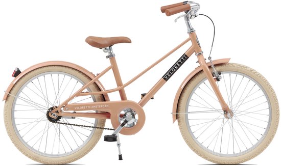 Veloretti Junior Kinderfiets - 20 inch - Roze - 5-8 jaar van Velo