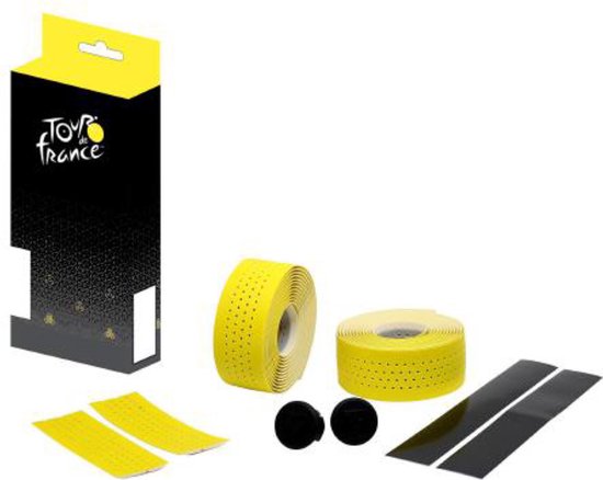 Velox set stuurtape Guidoline geperforeerd TdF editie geel van Velox