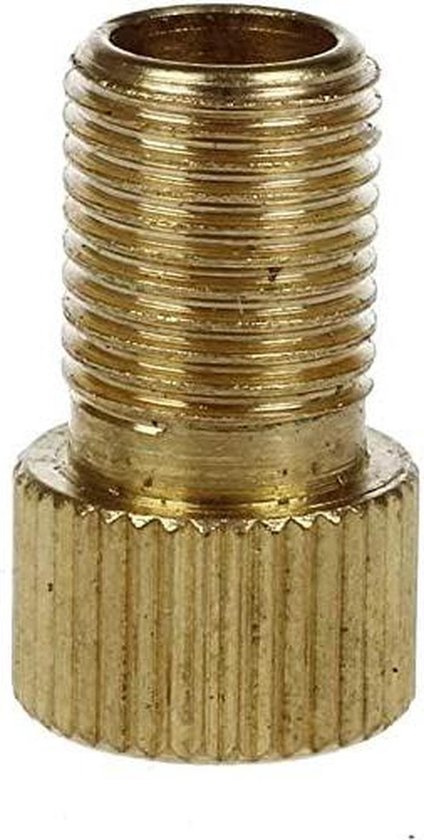 Ventiel Adapter - Fietspomp Koppeling - Banden Oppompen - Presta naar Schrader - 4 Stuks - Goud