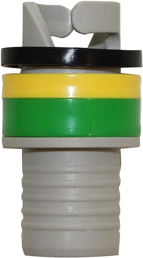 Ventiel Connector - Adapter - Opblazen Watersport - Universele Pasvorm - 20 g - Zwart