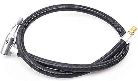 Ventielverlengset voor Bandenpomp - 50 cm Adapter voor Auto, Fiets, Motorfiets en Compressor