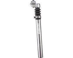 Verende zadelpen Ergotec Glide 27.2 x 350 mm - zilver van VER